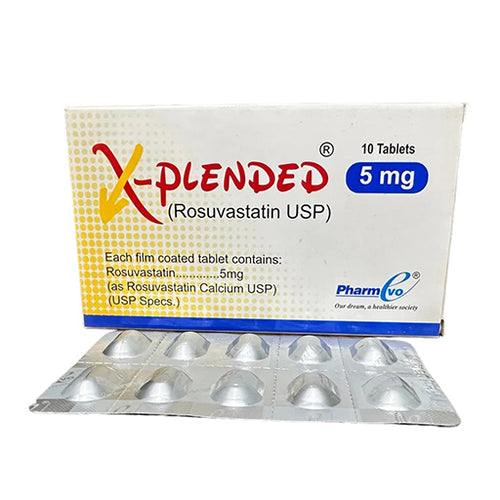 X-Plended 5mg Tablets (10’s) – Amlodipine | Calcium Channel Blocker for Hypertension & Heart Health