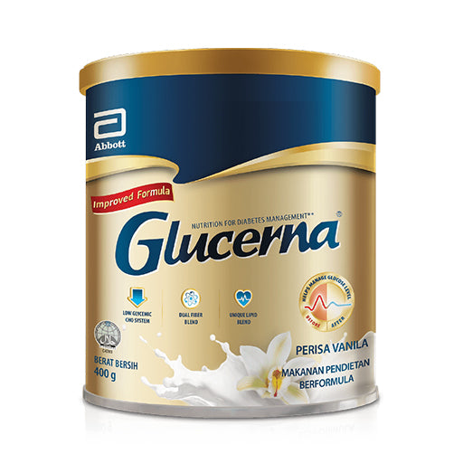 Glucerna Diabetes‑Friendly Nutrition Powder – 400 g Tin | Balanced Meal & Blood Sugar Support