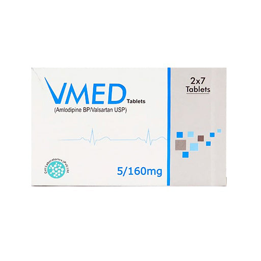 Vmed 5/160mg – 14 Tablets | Blood Pressure & Heart Health Support