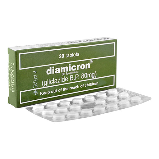 Diamicron (80mg) 20 Tablets