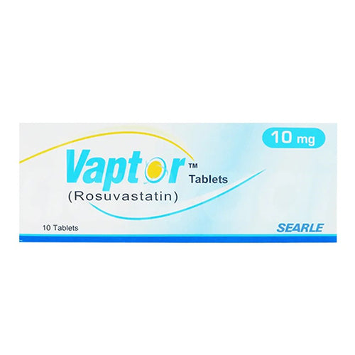 Vaptor 10mg – 10 Tablets | Cholesterol & Heart Health Support