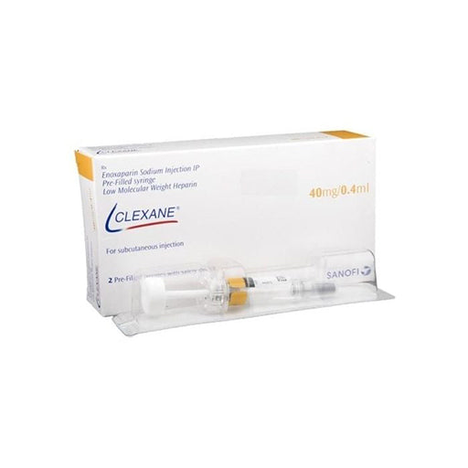 Clexane Injection (40mg/0.4ml) – 2 Pre-Filled Syringes