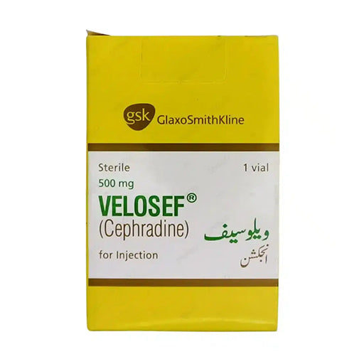 Velosef Injection 500mg (Cefradine) — 1 Vial