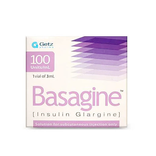 Basagine Insulin Glargine Injection 100IU/ml — 3ml Vial