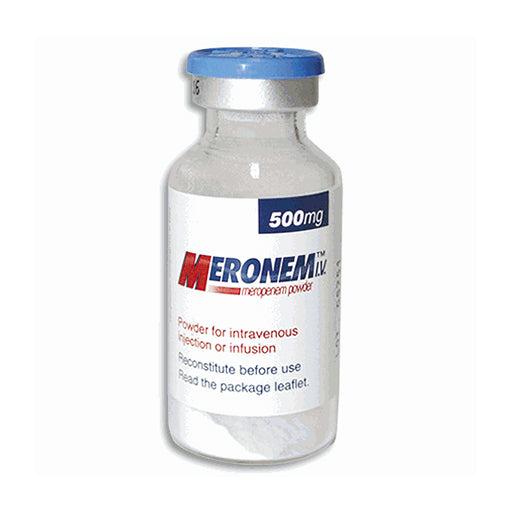 Meronem Injection 500mg (Meropenem) — 1 Vial