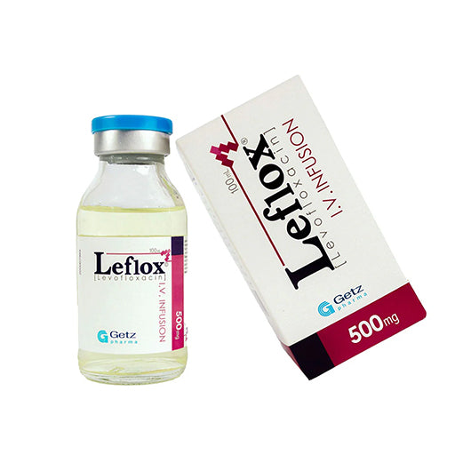 Leflox (500mg/100ml) IV Infusion – Levofloxacin Injection | 1 Vial