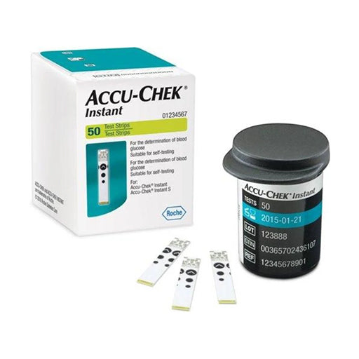 Accu-Chek Instant (50 Test Strips) – Accurate Blood Glucose Monitoring for Diabetes Care