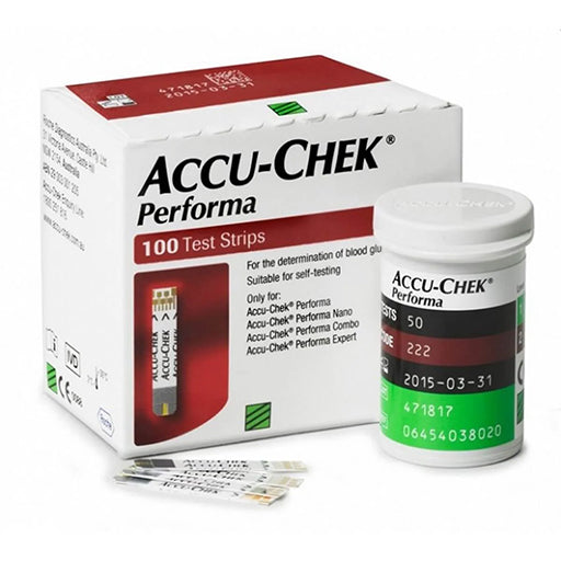 Accu-Chek Performa (100 Test Strips) – Accurate & Reliable Blood Glucose Monitoring