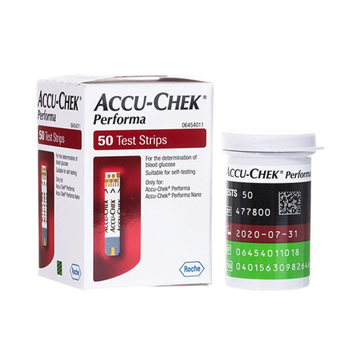 Accu-Chek Performa (50 Test Strips) – Accurate Blood Glucose Monitoring for Diabetes Care