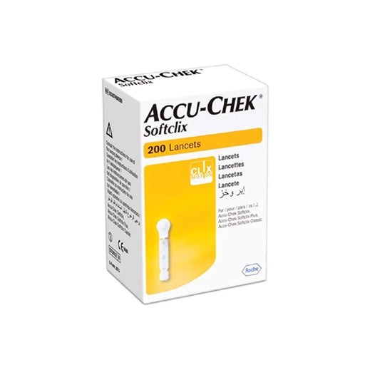 Accu-Chek Softclix Lancets (200 Count) – Gentle, Painless Blood Glucose Testing