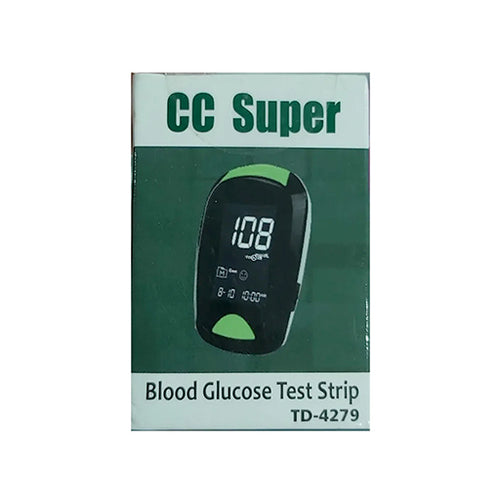 CC Super Code Free Blood Glucose Test Strips (25 Strips) – Hassle-Free Accurate Monitoring