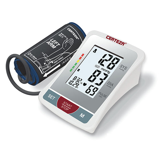 Certeza BM-407 Digital Blood Pressure Monitor – Upper Arm Automatic BP Machine with Large Display