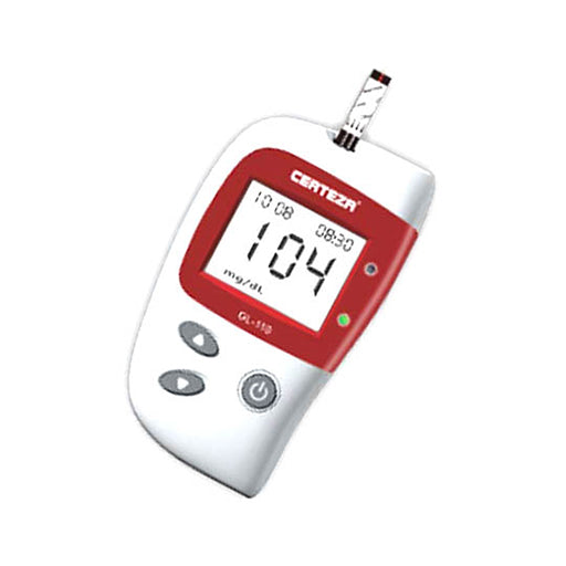 Certeza GL-110 Blood Glucose Monitoring System – Digital Glucometer for Diabetes Care