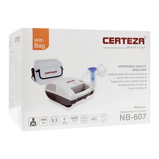 Certeza NB-607 Nebulizer – Advanced & Reliable Breathing Therapy Device