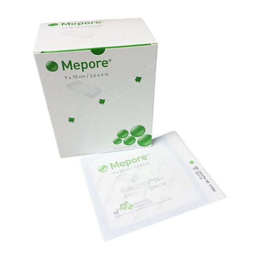 Mepore Adhesive Wound Dressing (9x10cm / 3.6x4in) – Breathable, Absorbent & Comfortable