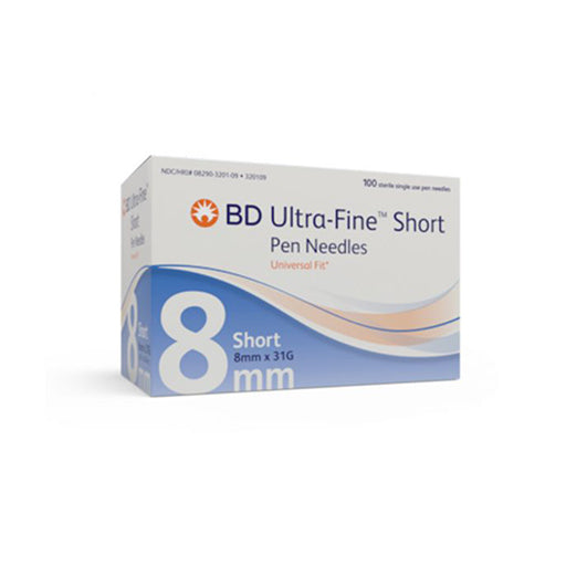 BD Ultra-Fine Pen Needle (8mm x 31G) – Comfortable & Safe Insulin Injection Needle
