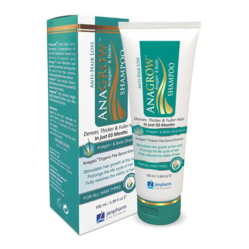 Anagrow Anti-Hair Loss Shampoo 100ml – Strengthen Roots, Reduce Hair Fall & Boost Regrowth