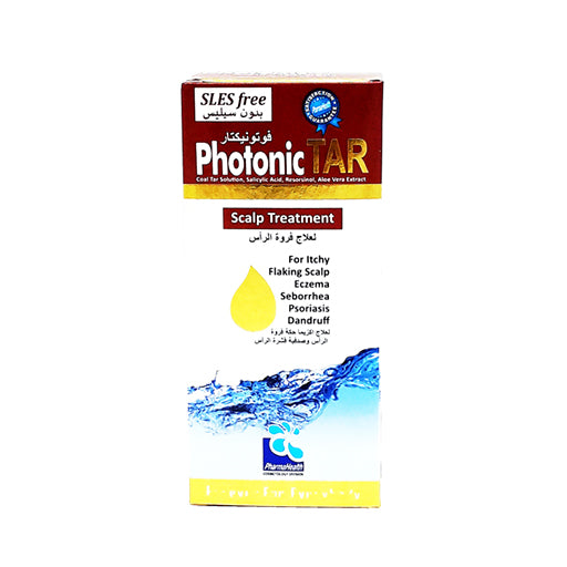 Photonic Tar Anti-Dandruff & Anti-Psoriasis Shampoo 100ml – Relieves Itching, Scaling & Flaking