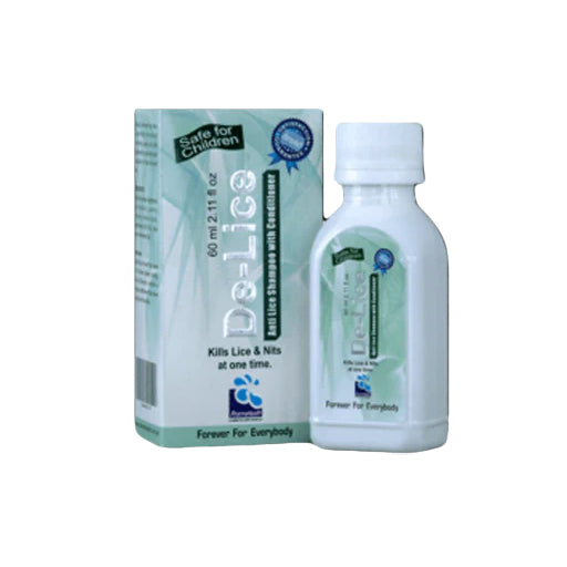 PDe-Lice Anti-Lice Shampoo 60ml – Fast & Effective Treatment for Head Lice and Nits