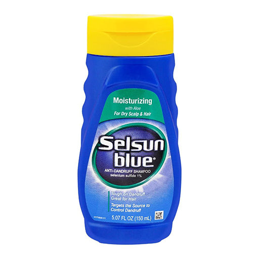 Selsun Blue (Anti-Dandruff) 150ml Shampoo – Fights Dandruff & Soothes Itchy Scalp