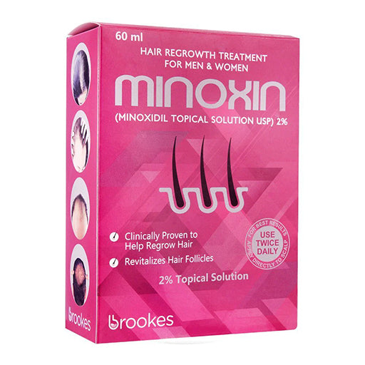 Minoxin 2% 60ml Topical Solution – Hair Regrowth Treatment for Men & Women