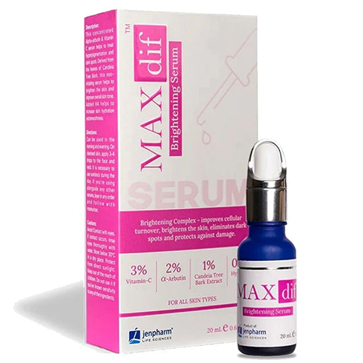 MAXdif 20ml Brightening Serum – Advanced Skin Lightening & Dark Spot Corrector