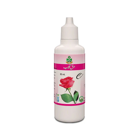 Arq-e-Gulab 50ml – 100% Pure Rose Water (Natural Skin Toner & Refreshing Mist)