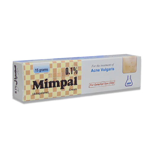 Mimpal (0.1%) 15g Cream – Retinoid-Based Acne & Anti-Aging Topical Treatment