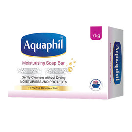 Aquaphil Moisturizing 75g Soap – Gentle Hydrating Cleanser for Dry & Sensitive Skin