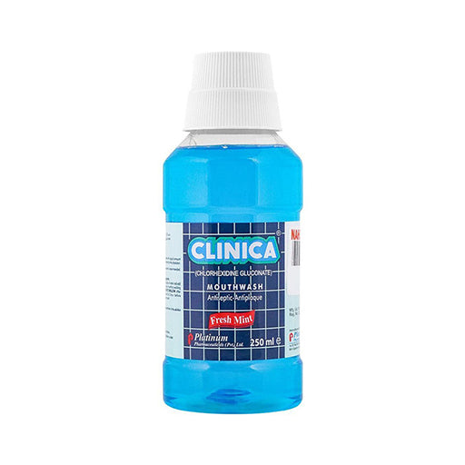 Clinica (0.2%) 250ml Antiseptic Mouthwash – Advanced Oral Care for Plaque & Gum Protection