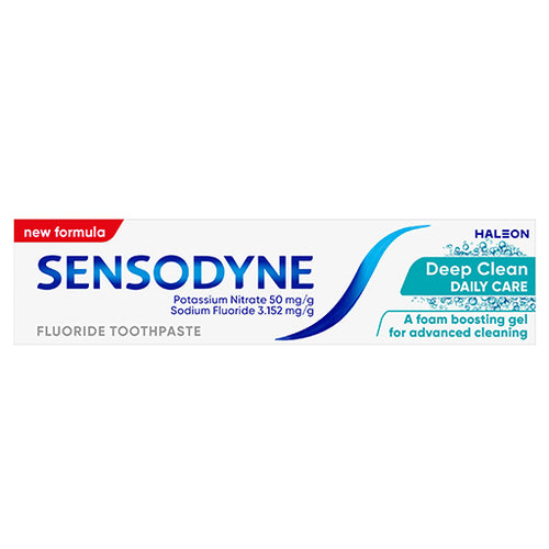Sensodyne Deep Clean 100g Toothpaste – For Sensitive Teeth & Lasting Freshness