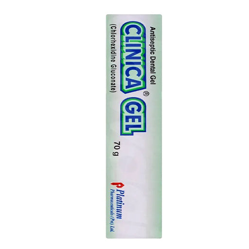 Clinica (0.2%) 70g Dental Gel – Antiseptic Oral Gel for Gum Infections & Plaque Control