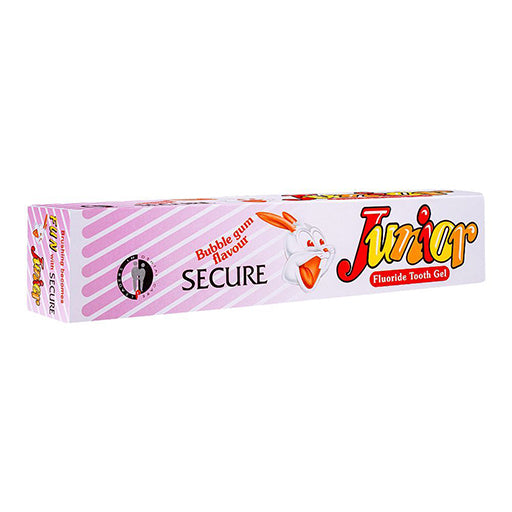 Secure Junior 60g Toothpaste – Gentle Cavity Protection for Kids with Fluoride & Calcium