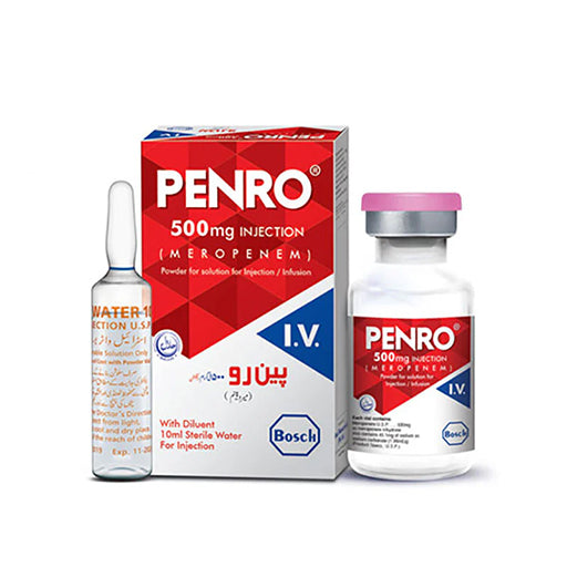Penro Injection (500mg) – Broad-Spectrum Antibiotic | 1 Vial