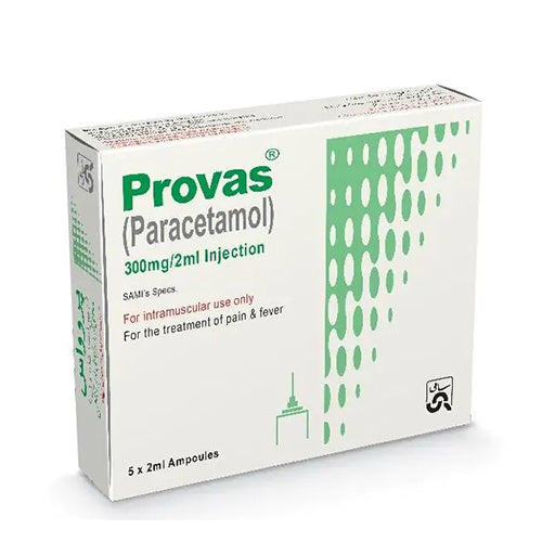 Provas Injection (300mg/2ml) – Antifibrinolytic for Bleeding Control | 5 Ampoules