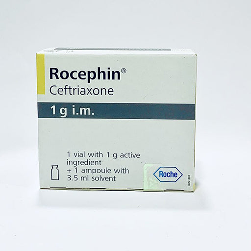 Rocephin 1g IM Injection – Broad-Spectrum Antibiotic | Ceftriaxone