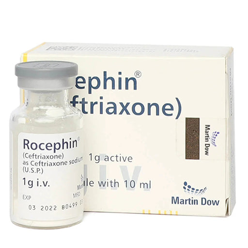 Rocephin 1g IV Injection – Broad-Spectrum Antibiotic | Ceftriaxone