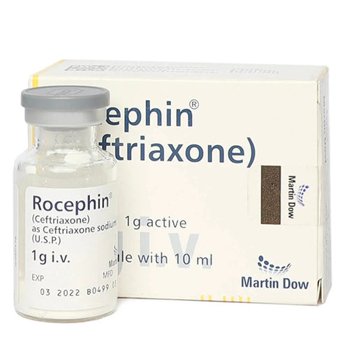 Rocephin 1g IV Injection – Broad-Spectrum Antibiotic | Ceftriaxone