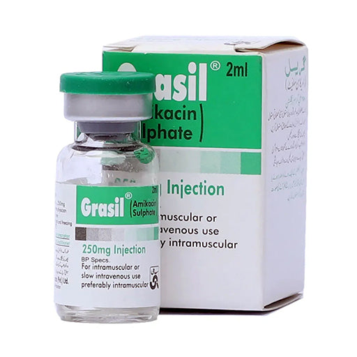 Grasil Injection (250mg/2ml) – Broad-Spectrum Aminoglycoside Antibiotic