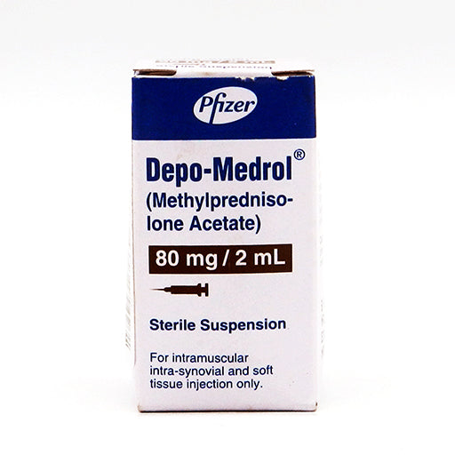 Depo-Medrol (80mg/2ml) Injection – Methylprednisolone Acetate | 1 Ampoule