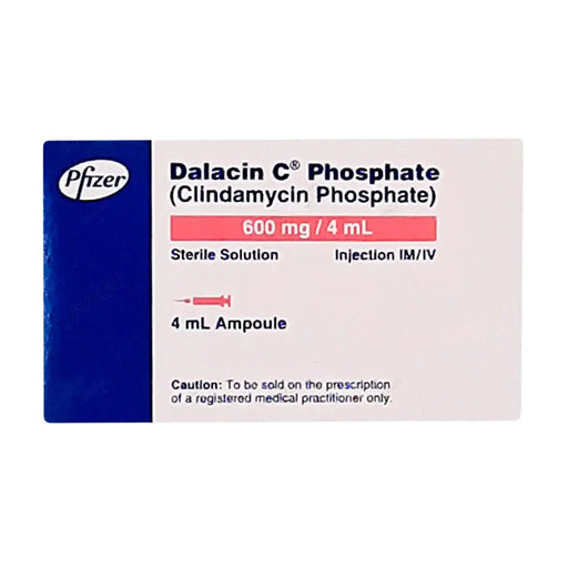 Dalacin C (600mg/2ml) Injection – Clindamycin Antibiotic | 1 Ampoule