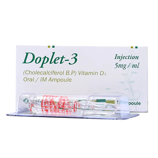 Doplet-3 Injection 5 mg/mL (Cholecalciferol / Vitamin D3) — 1 Ampoule