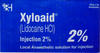 Xyloaid Solution 2% (Lidocaine) – 10ml, 50 Ampoule Local Anesthetic Injection